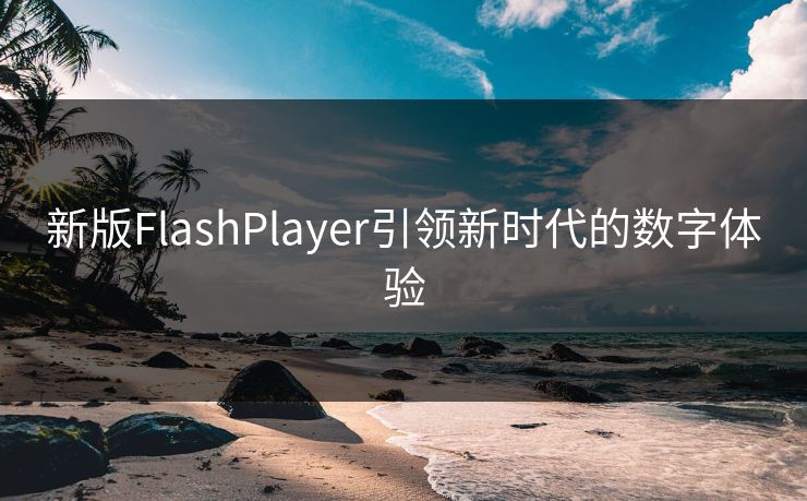 新版FlashPlayer引领新时代的数字体验